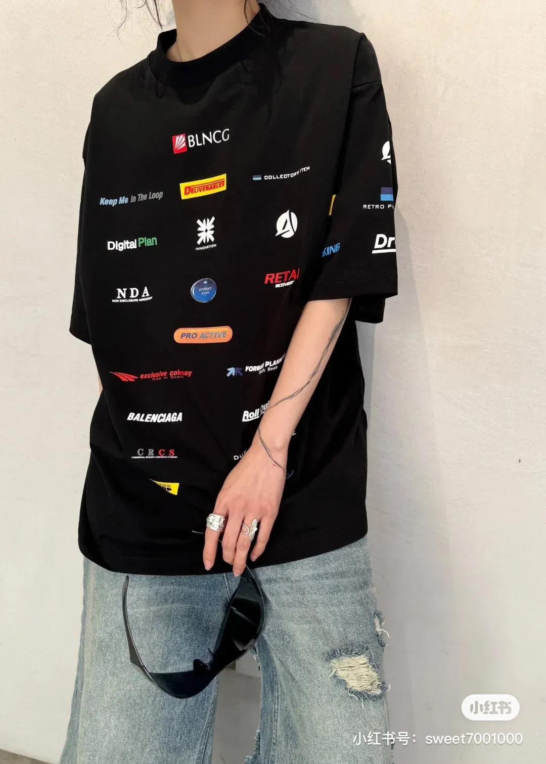 # Balenciaga/ # T Same Style